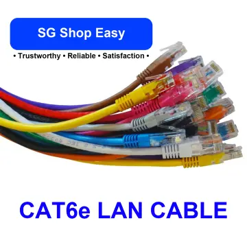 2m 3m 5m 10m 15m 20m 30m Ethernet Network Lan Cable Cat5e CAT6 Cat
