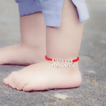 Newborn hot sale ankle bracelet