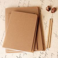 2 pcs A5 Notebooks Retro Diary Blankgridlined optional Sketchbook Grid planner journal school &amp; supplies stationery cute
