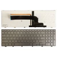 New US keyboard for Dell Inspiron 15-7000 series 7537 English silver Laptop Keyboard whit backlit