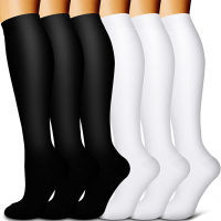 68 Pairs Compression Socks Suitable for Exercise Varicose Veins Running Cycling Travel Women and Men Athletic Socks