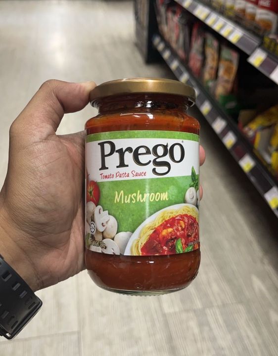 prego-mushroom-พรีโก้-สปาเก็ตตี้ซอส-350-กรัม