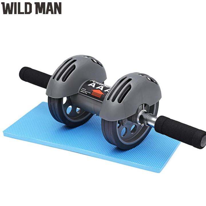 Abdominal Roller Wheel Automatic Rebound Flat Plate Exercise Wheel