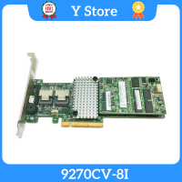 Y Store สำหรับ LSI MegaRaid 9270CV-8i 1GB Cache SAS SATA RAID PCIe 3.0 6Gbps พร้อมแบตเตอรี่