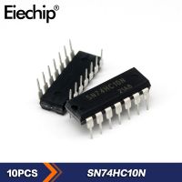 10PCS SN74HC10N 74HC10 DIP-14 Integrated circuit logic ICs Triple 3-input NAND gate New IC