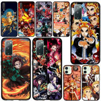 อ่อนนุ่ม ปก K179 MA36 Demon Slayer  Rengoku Kyoujurou Coque เคสโทรศัพท์ หรับ iPhone 14 13 12 11 Pro XS Max X XR 6 7 8 6S Plus 7+ 8+ 14Plus + 14+ ProMax ซิลิโคน Phone Casing 6Plus 7Plus 8Plus 11Pro 13Pro 14Pro