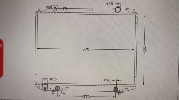 หม้อน้ำรถยนต์-รถมาสด้า-bt50-2-5-ฟอร์ด-แรงเจอร์-03-12-เอเวอเรส-03-13-เกียรออโต้-radiator-mazda-bt50-2-5-ford-ranger-03-12-everest-03-13-2-5-auto