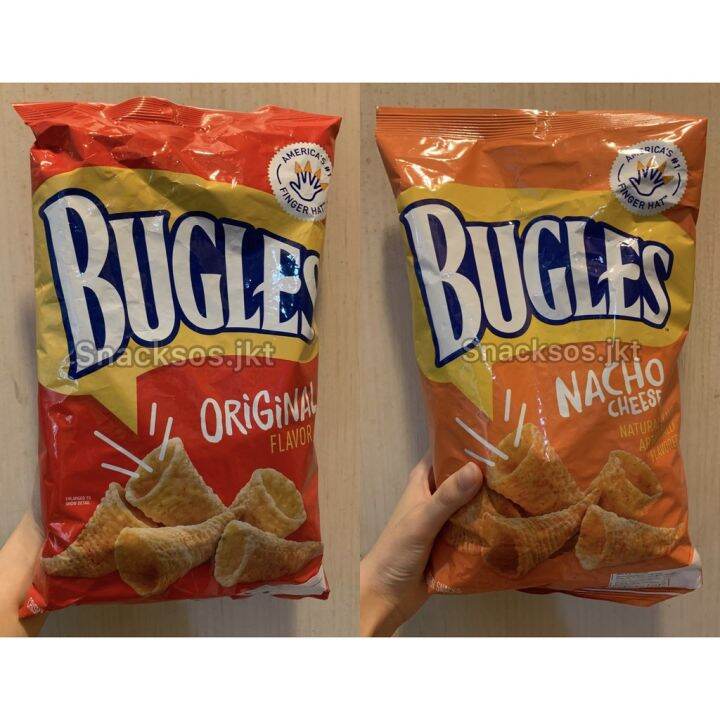 BUGLES NACHO CHEESE / ORIGINAL SNACK USA Lazada Indonesia