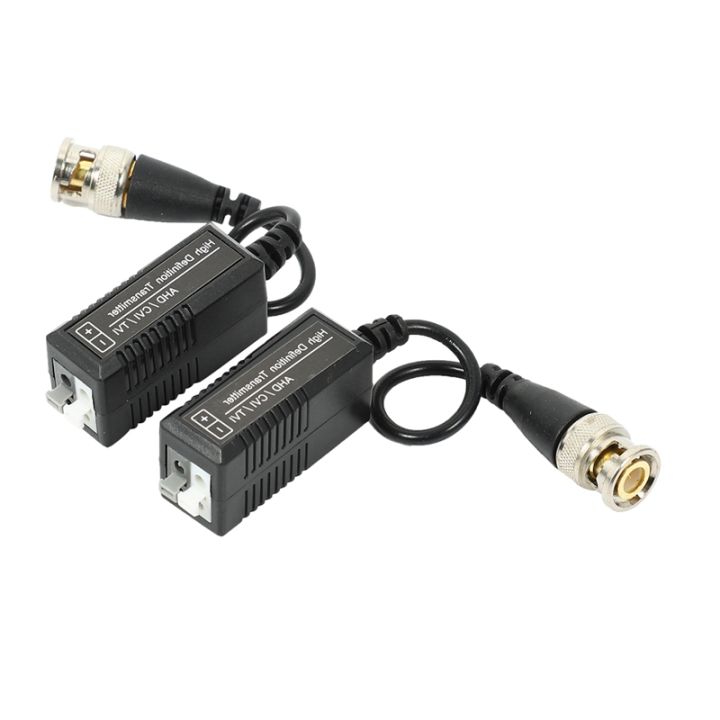 4-pairs-8-pieces-passive-video-balun-transmitter-amp-transceiver-with-cable-for-1080p-tvi-cvi-tvi-ahd-960h-dvr-camera-cctv-system-male-bnc-to-utp-cat5-5e-6-6e-cable