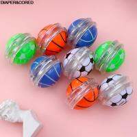 1Pc Children Cartoon Football Basketball Patterns Yo-Yo Ball Develop Hand-eye Coordination and Intelligence Random Color