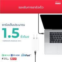 [รับประกัน 1 ปี] Eloop C6 หัวชาร์จเร็ว PD 45W GaN QC 4.0 PPS Super Charger 3A Adapter ชาร์จไว 27W Orsen ของแท้100 Adaptor USB Type C