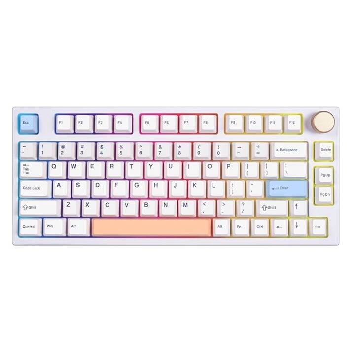 keydous-nj80-hotswap-rgb-ชุดแป้นพิมพ์ไร้สายบลูทูธ-2-4g-diy-nj-80-mechanical-keyboard-switch-สําหรับคีย์บอร์ดย้อมผม-pbt-keycaps