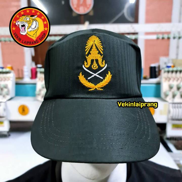 หมวกแก๊ป-รด-หมวกแก๊ปนักศึกษาวิชาทหาร-หมวกแก๊ป-สามารถเลื่อนปรับขนาดด้านหลังได้
