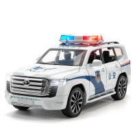 1:32 Toyota LAND CRUISER LC300 SUV จำลอง Diecast โลหะผสมรุ่นรถเสียงดึงกลับคอลเลกชันเด็กของเล่นของขวัญ A531