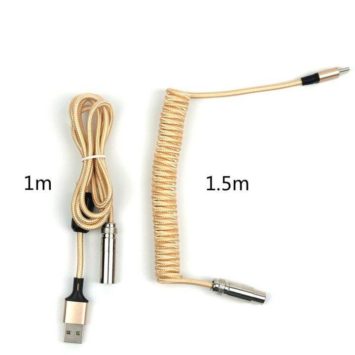 usb-aviator-connector-coiling-cable-type-c-mechanical-keyboard-coiled-cable-mechbles-custom-cable-for-keyboard