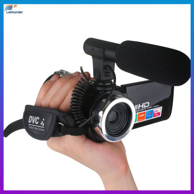 กล้องวีดีโอกล้องแคมคอร์เดอร์เอชดีมืออาชีพ1080P 3.0กล้องดิจิตอล LCD 18x ซูมกล้องดิจิตอลพร้อมไมโครโฟน