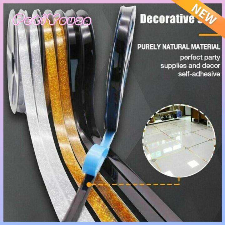 PETIYOUZA 6M Beautiful Seam Tapes Waterproof PVC Ceramic Tile Seam Tape ...