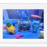 bjh❣  Decoration Landscaping Accessories Aquarium Pvc Unbreakable