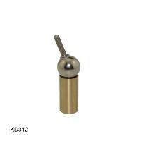 KD312 3d printer socket connection Steel ball Brass rod end with thread hole permanent universal magnetic ball joint