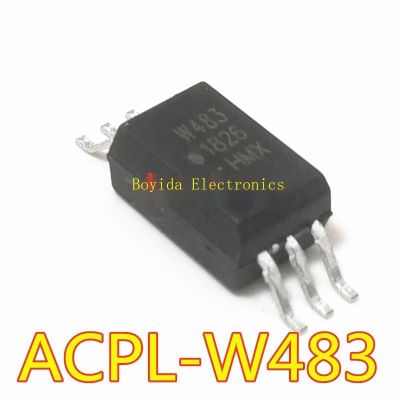 10ชิ้น ACPL-W483 Optocoupler W483 SMD SOP6 Optocoupler Isolator ทรานซิสเตอร์