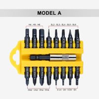 Deko Pt003 Torx Hex Star ทนแรงสั่นสะเทือน17ชิ้นชุดบิตแม่เหล็กยึดโทรศัพท์บิตไขควงสว่านไร้สายบิตไขควง