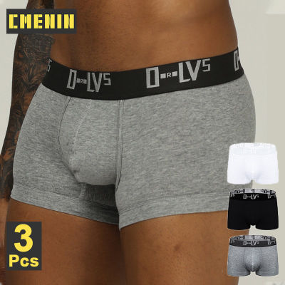 CMENIN ORLVS 3Pcs Fashion Cotton Man Underwear Boxer Mens Panties Hip Raise Trunks Sexy Men Underpants Boxers Shorts Slip OR210