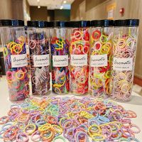 【CW】 300/400 Pcs Baby Colors Classic Elastic Hair Bands Children Soft Scrunchies Rubber Kids Accessories