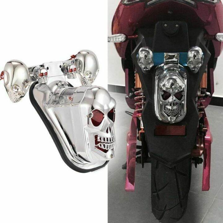 wow-chrome-motorcycle-skull-turn-signal-brake-rear-tail-license-plate-lights-motorbike-street-dirt-bike-scooter-cruiser-chopper