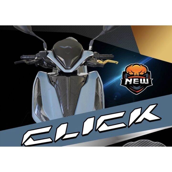 BEST SALE!!!!! Honda Click 125/150 Visor Carbon/Smoke/Clear/MattBlack