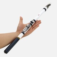 Telescopic Rock Fishing Rod Spinning fly Carp Feeder carbon fiber1.5M 1.8M 2.1M 3.0M Mini travel Fly Fishing Rod Pesca Wires Leads Adapters