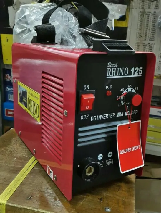 Rhino Mesin Trafo Las Inverter 900 Watt Mma 125a Mesin Las Black Rhino