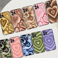 Love Heart Phone Case For iPhone 14 11 12 13 Mini Pro Max 8 7 6 6S Plus X SE 2020 XR XS Funda Case