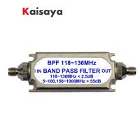 SMA Bandpass Filter BPF 118-136Mhz สำหรับสาย A6-011ชิ้นส่วนวงจรไฟฟ้า Aeronautical ใหม่