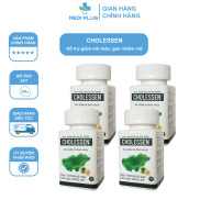 Viên uống Cholessen giảm cholesterol máu, hạ mỡ máu, giảm gan nhiễm mỡ