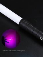 ✜☽ Metal Lightsaber Laser Sword Toys Light Saber Handle Heavy Dueling 7 Change Volume Adjustment Force Sound Fonts FOC Blaster