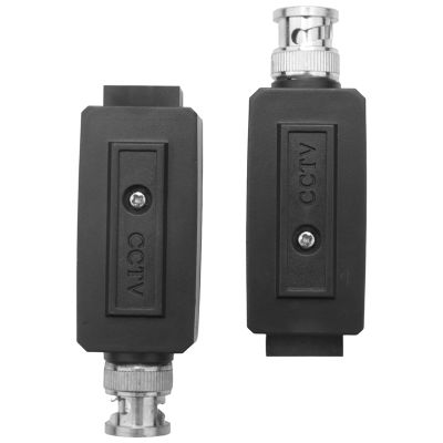 CCTV Camera Coax BNC RJ45 UTP Cat5 Active Video Balun Transceiver Pair