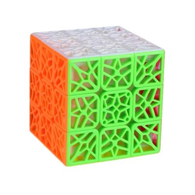 QiYi DNA Plane Concave 3x3x3 Hollow Magic Cube Stickerless 3x3 Speed Cube Toys for Children  Birthday Christmas Gifts Cubo Brain Teasers