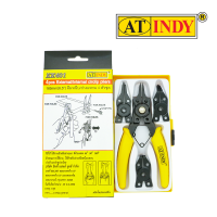 AT INDY External/Internal Circlip Pliers 4Pcs./Set  คีมหนีบ / ถ่างแหวน 4 ตัวชุด KK401