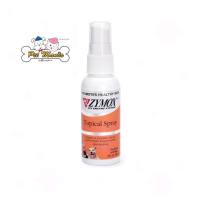 Zymox Topical Spray with Hydrocortisone สำหรับสุนัขและแมว สเปรย์สำหรับรักษาโรคผิวหนัง เชื้อราและไวรัส ขนาด56ml.