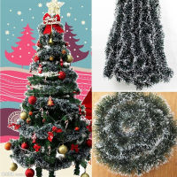 (Sunshine everyday)1/3PCS 200Cm Christmas Madder Decorations Tops Ribbon Garland Christmas Tree Xmas Party Supplies Home Decoration