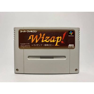 ตลับแท้ SUPER FAMICOM  WIZAP!