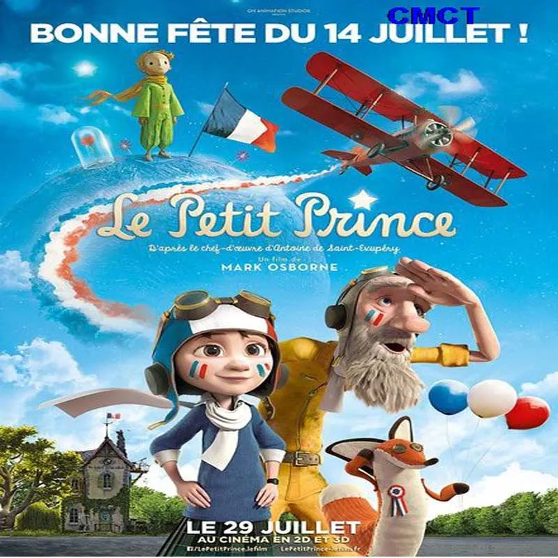 The Little Prince English Original Soundtrack Cartoon Movie Children's  English DVD Animation Disc | Lazada
