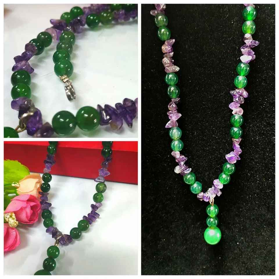 Ready Stock】Special Hand made with very special price Amethyst