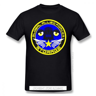 Global Allied Forces Print 100% Cotton T Shirts Ultraman Metal Heroes Monster Garrison Films Men Fashion Streetwear