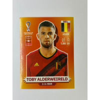 สติ๊กเกอร์สะสม Toby Alderweireld ฟุตบอลโลก Worldcup 2022 belgium ของสะสมทีมฟุตบอล เบลเยี่ยม เบลเยียม