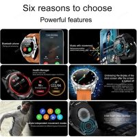 New Smart Watch Mens 4G Memory Local Music Player 466*466 AMOLED Screen Bluetooth Call Sports Man Smartwatch For Samsung