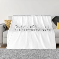 Ready Stock Nekfeu Blanket Bedspread On The Bed Plush Bed Blanket Ultralight Decorative Sofa Blankets