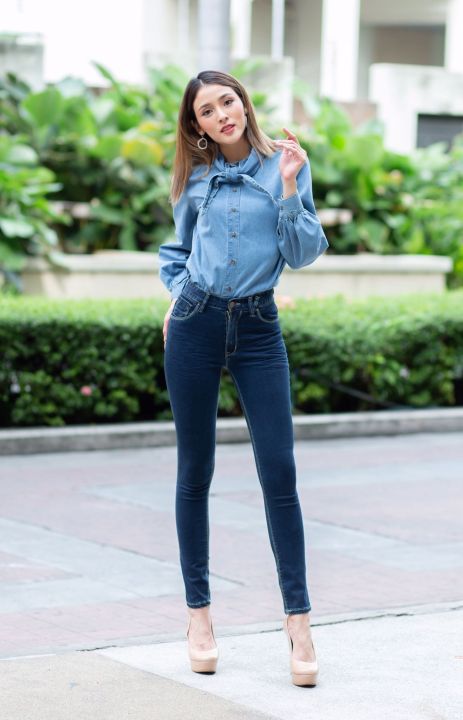 caraa-shirt-jeans-เสื้อยีนส์คาราแขนยาว