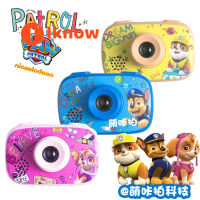 I Know Paw Patrol กล้องเด็กดิจิตอล,กล้องวิดีโอสำหรับเด็กชายและเด็กหญิงของขวัญวันเกิดกล้องแอคชั่นเด็กอายุ4-12ปีเด็กวัยหัดเดิน IPS 1080P