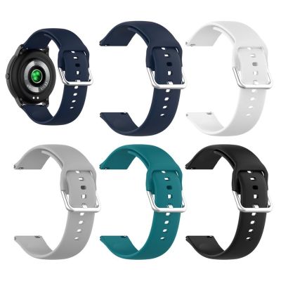 №▪ Miękki silikonowy pasek do zegarków dla Xiaomi Haylou Solar LS05 oryginalny inteligentny pasek na rękę dla Chuangmi YAMAY SW022 zegarek